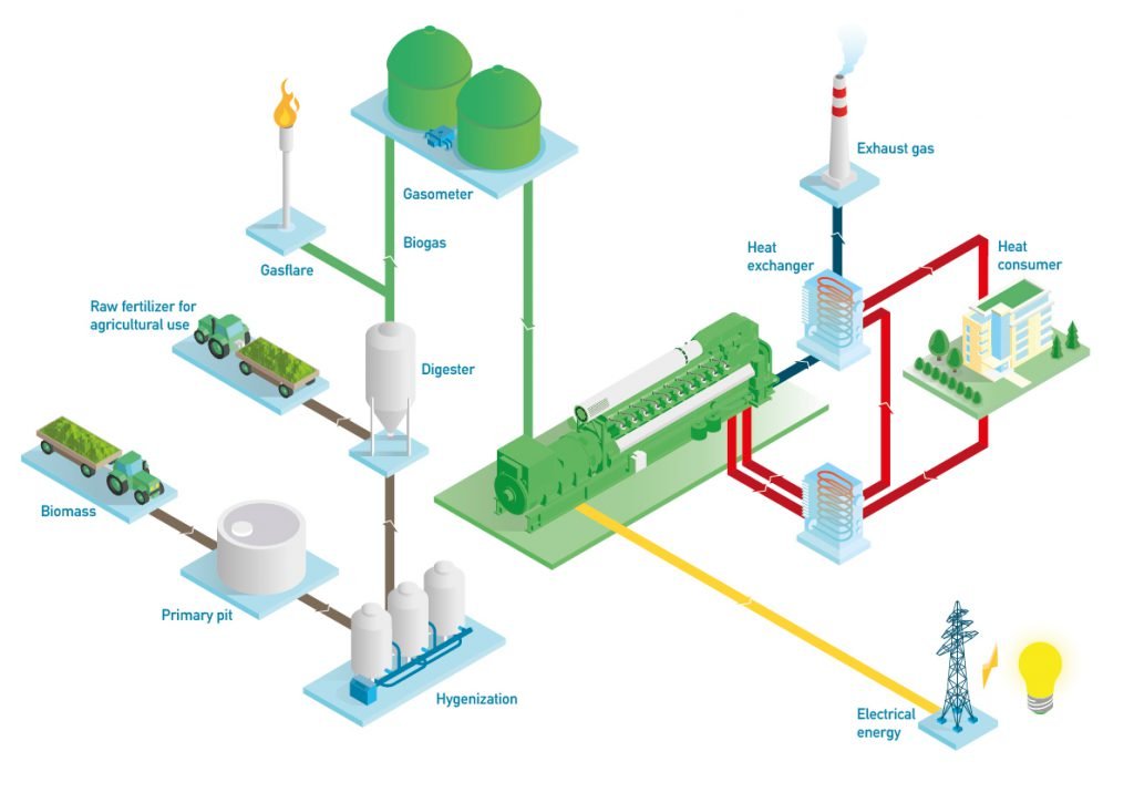bio gas power plant